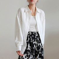 French Jacquard Top Sun Protection Shirt
