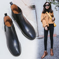 Sleeve Solid Color All-match Comfortable And Warm Short Boots
