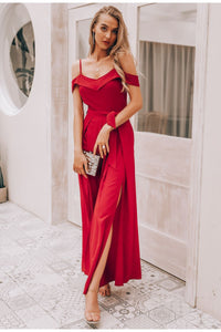 Jumpsuit off-the-shoulder sexy trousers
