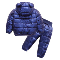 Children's down jacket set