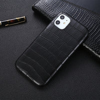 Vintage imitation leather phone case