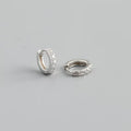 Light-luxury Zircon Hoop Earrings For Women