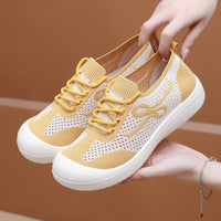 Female Retro Platform Sports Shoes Soft Bottom Comfortable