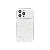 Pleated Bracket Phone Case Metal Planet