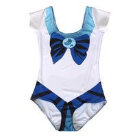 Digital Printed Sleeved One Piece Swimsuit