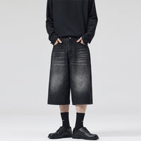 Summer Men And Women Loose Straight Shorts