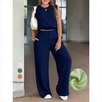 Women's Breathable Casual Top And Pants Set