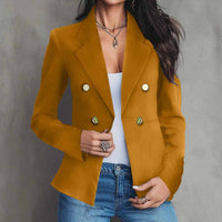 Double-breasted Elegant Blazer For Women