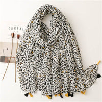 Creative Chinese Style Cotton And Linen Scarf