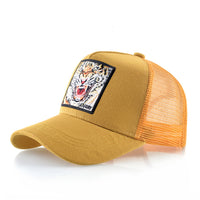 Simple Breathable Baseball Cap With Animal Embroidery