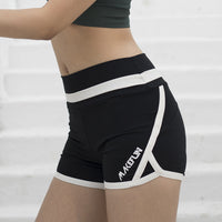 Women's Letter Printed Sports Shorts Anti-exposure