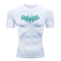 Men's T-shirt Short-sleeve Quick-dry Printed Sports Short-sleeve