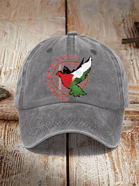 Washed Cotton Printed Hat Distressed Dad Cap Men Retro Baseball Cap Hot Soft Top Sun Hat