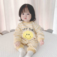 Baby Fall/winter Thickening One-Piece Baby Plus Velvet