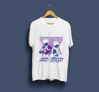 Neo Tokyo Awesome Guys T Shirt Man New Akira The Capsule T-Shirt Japan Anime Custom Tee Company T-shirts For Men