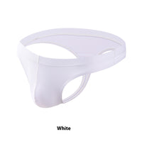 Men's Transparent Ice Silk T-shaped Panties Shorts Plus Size
