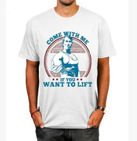 Casual Men's Fashion Fitness T-shirt Summer Shirt T-shirt