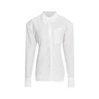 Design Backless Lace-up Shirt