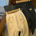 Children's Fleece-lined Thickened Casual Pants