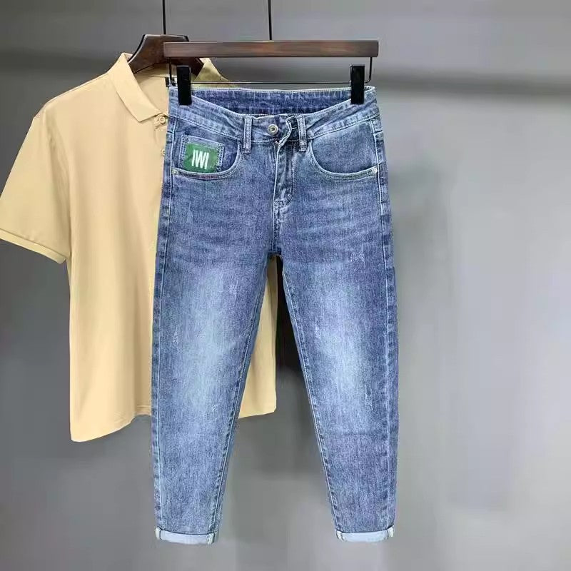 Fashion Brand Casual All-matching Pants Men