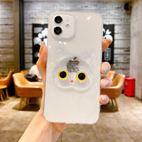 Compatible with Apple , Mobile Phone Shell Transparent Tide Brand Epoxy Glitter Starry Sky