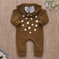 Cute sika deer jumpsuit