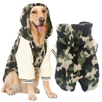 Big Dog Camouflage Clothes Golden Retriever Labrador Samoyed