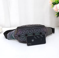 Fashion Waist Bags Women Waist Fanny Belt Light Bag Luxury Brand Geometry Waist Bag Chest Packs Mobile Phone Bag