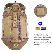 Dog outdoor vest tactical suit