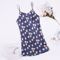 Sexy V-neck suspender nightdress