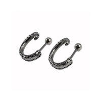 European And American Retro Octopus Tentacle Ear Bone Stud Labret