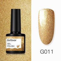 Mixed color shiny color glue