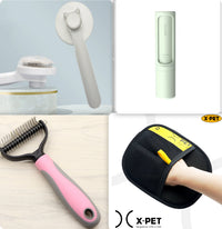 Pet Long-haired Dogknot Comb Double-sided Blade Dog