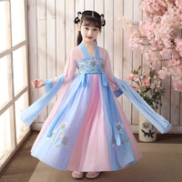 Super fairy girl hanfu skirt