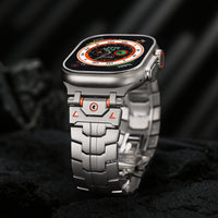 Mens Simple Versatile Stainless Steel Strap For Watch Ultra