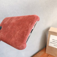 Solid color velvet case