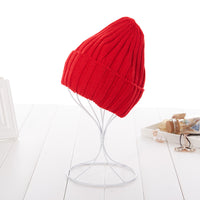 Lovers knitted hat candy color