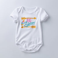 Cartoon animal alphabet black white baby romper
