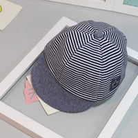 Striped sunhat