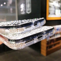 Compatible with Apple , Luxury 3D Diamond Protective Shell Flash Soft Cover