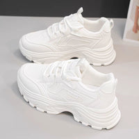 Mesh Breathable All-match Thick Bottom Casual Sports Shoes