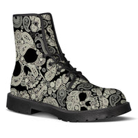 Men's British PU Men's Shoes Fashion Tooling Boots
