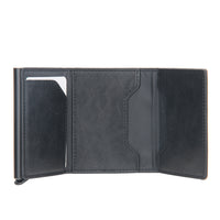 Men's Spring Automatic Card Clamp
