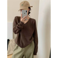 Versatile Slimming Long-sleeve Knit Top