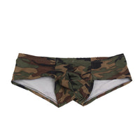 Men's Underwear Camouflage Small Boxer Low Waist