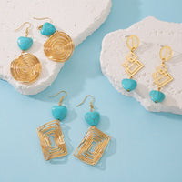 Stylish Minimalist And Personalized Alloy Earrings For Women