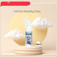 Pet Foot Cleaning Foam Dogs And Cats Dog Paw Cleaning Foot Washing Brush
