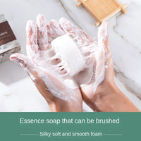 Goat's Milk Silk Foam Soap For Cleansing And Drawing And Anti-Mite Soap