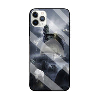 Compatible with Apple , Arabic cartoon glass phone case