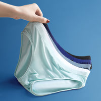 Men's Summer Breathable Personality Mid-waist Briefs